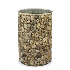 Driftwood Tall Lamp Table Driftwood Tall Lamp Table