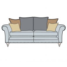 Cleveland 3 Seater Pillow Back Sofa Cleveland 3 Seater Pillow Back Sofa