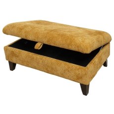 Poppy Legged Ottoman  Stool