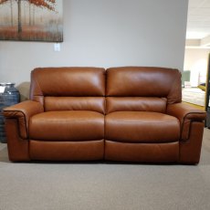 LEGACY 3 Seater Powered Reclining Leather Sofa
