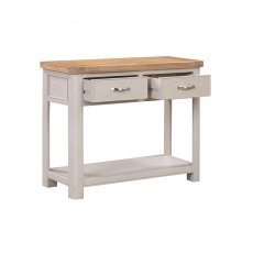 Chatsworth Painted Console Table with 2 Drawers