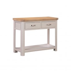 Chatsworth Painted Console Table with 2 Drawers