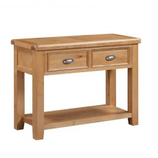 Kingsbury Oak  Small Console Table