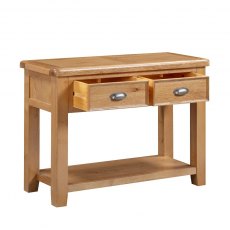 Kenton Oak  Small Console Table