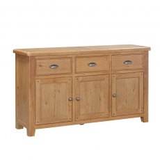 Kenton Oak 3 Door Sideboard