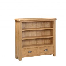 Kingsbury Oak Low Bookcase