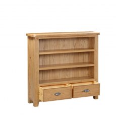 Kingsbury Oak Low Bookcase