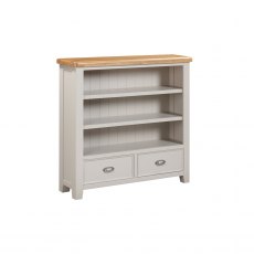 Kingsbury Painted Low Bookcase