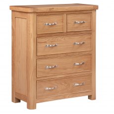 Chagford Oak 3+2 Chest