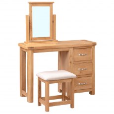 Chagford Oak Dressing Table Set