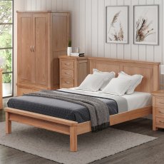 Chagford Oak Double Bedframe