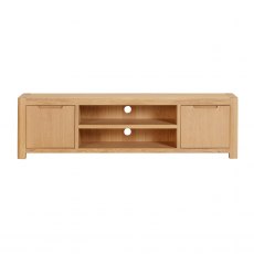 Coppice Oak Wide TV Unit