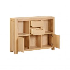 Coppice Oak Low Display Unit