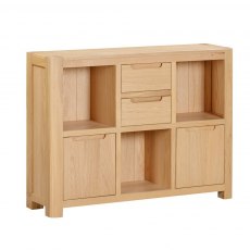 Coppice Oak Low Display Unit