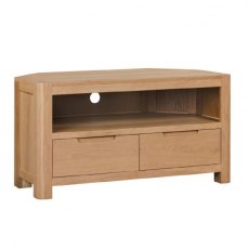 Coppice Oak Corner TV Unit