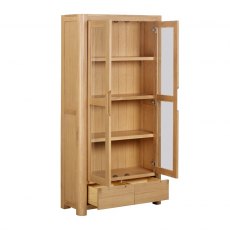 Coppice Oak Display Cabinet