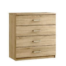 Modena 4 Drawer Wide Chest Modena 4 Drawer Wide Chest