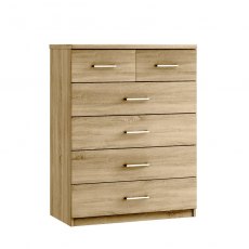 Modena 4+2 Drawer Chest Modena 4+2 Drawer Chest