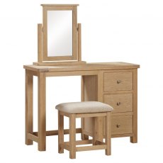 Farringdon Oak Dressing Table Set Farringdon Oak Dressing Table Set