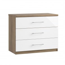 Catania 3 Drawer Wide Chest Catania 3 Drawer Wide Chest