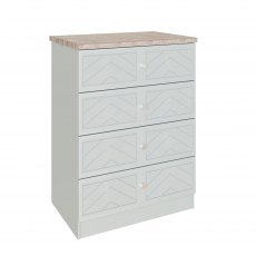 Caleri 4 Drawer Midi Chest Caleri 4 Drawer Midi Chest