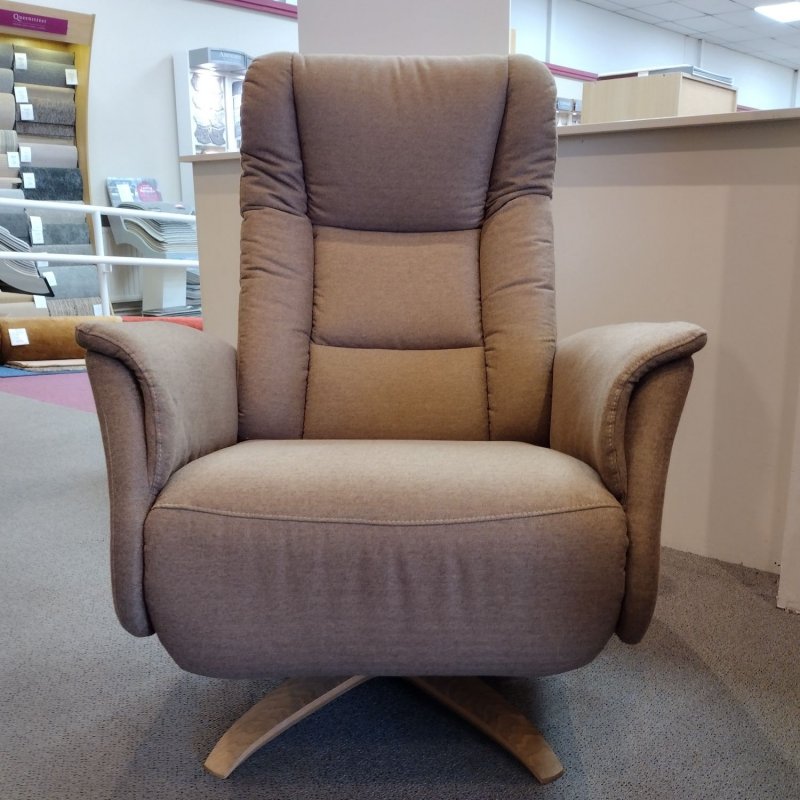 MINERVA Powered Reclining Swivel Chair