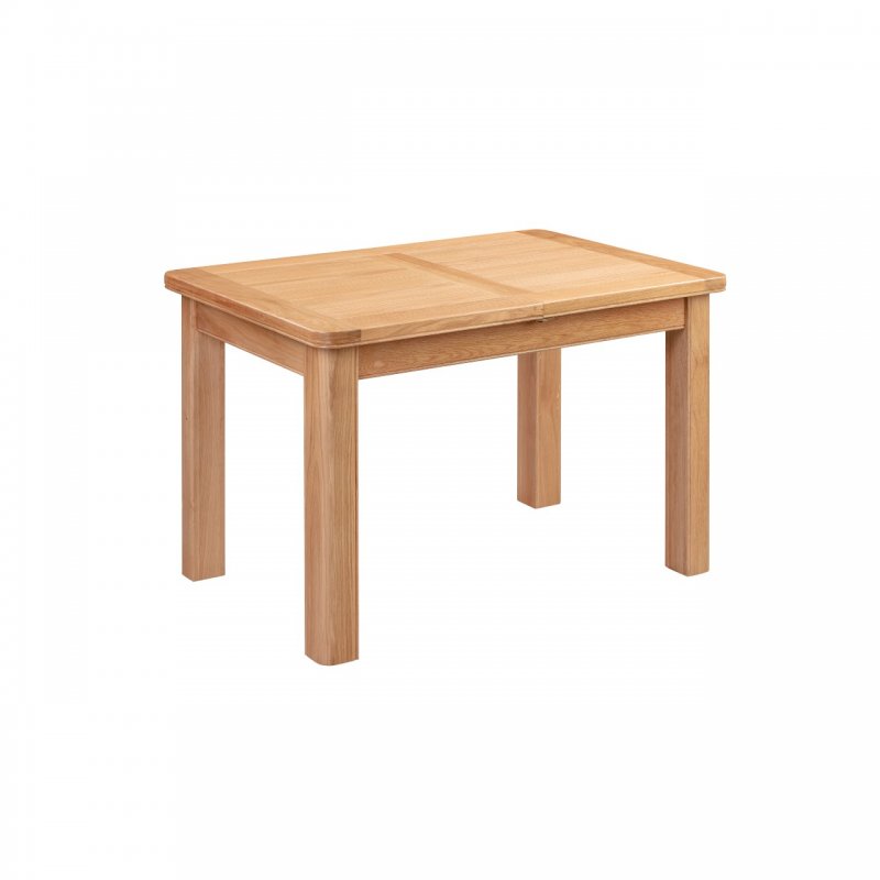 Papaya Chatsworth Oak 120cm Extending Dining Table