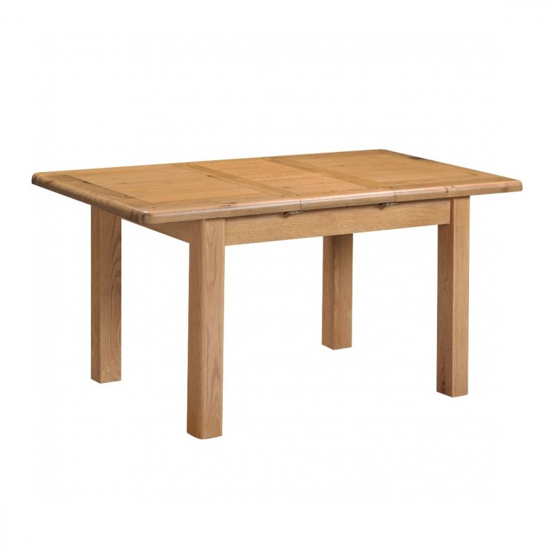 Papaya Kingsbury Oak 120cm Butterfly Extending Dining Table