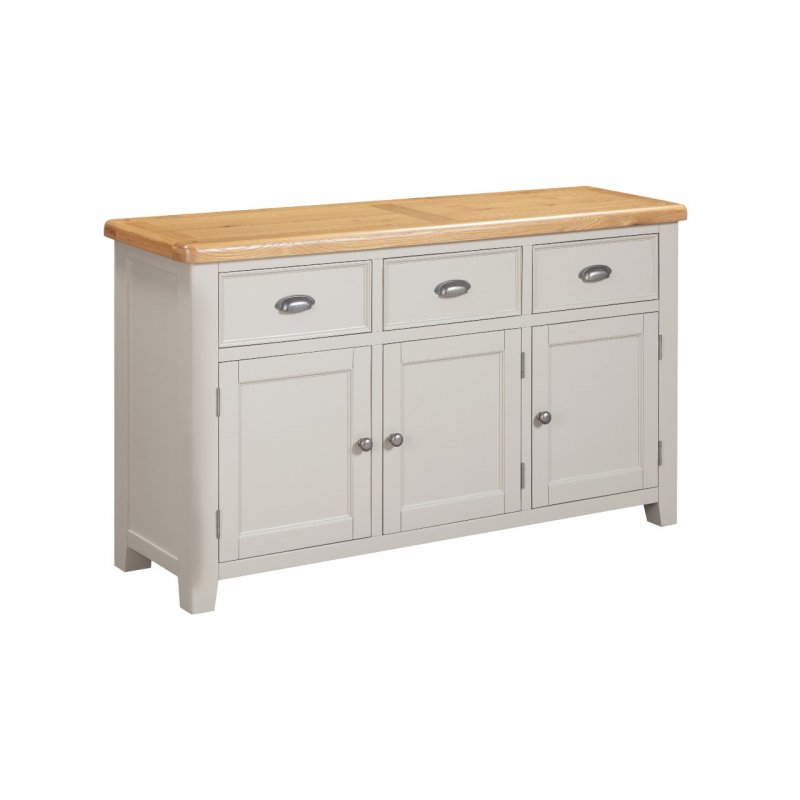 Papaya Kingsbury Painted 3 Door Sideboard