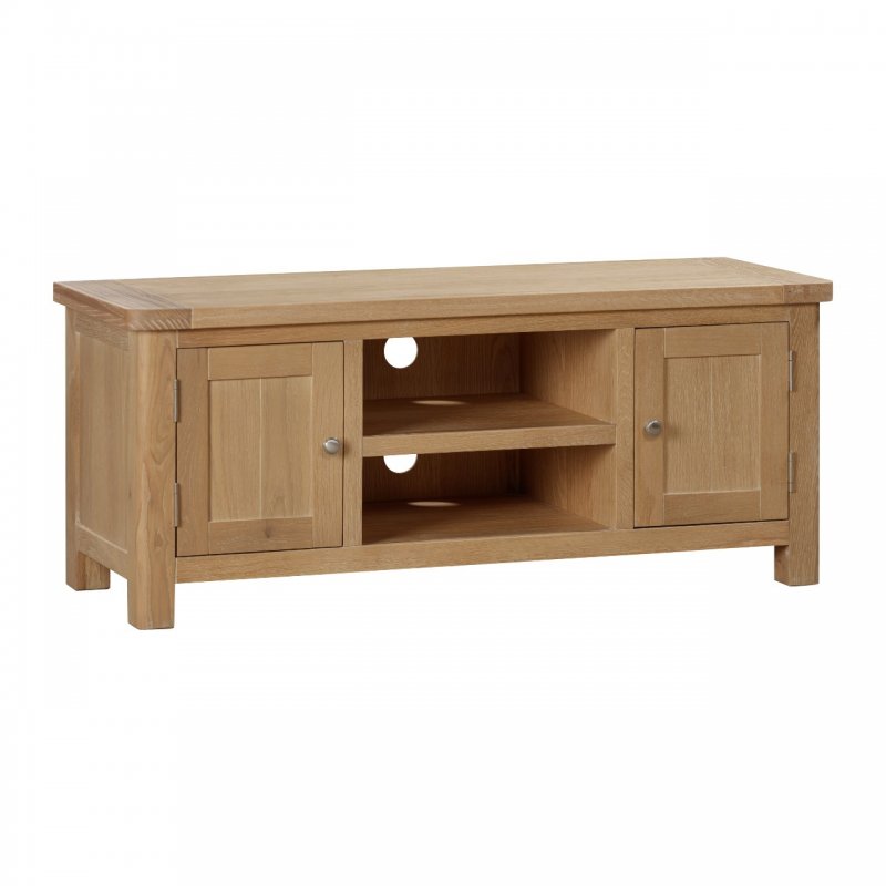 Papaya Farringdon Oak Large TV Unit