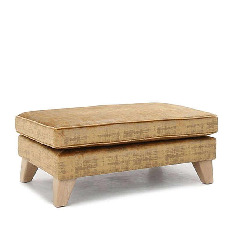 Alpha Designs Vincent Cushion Top Footstool