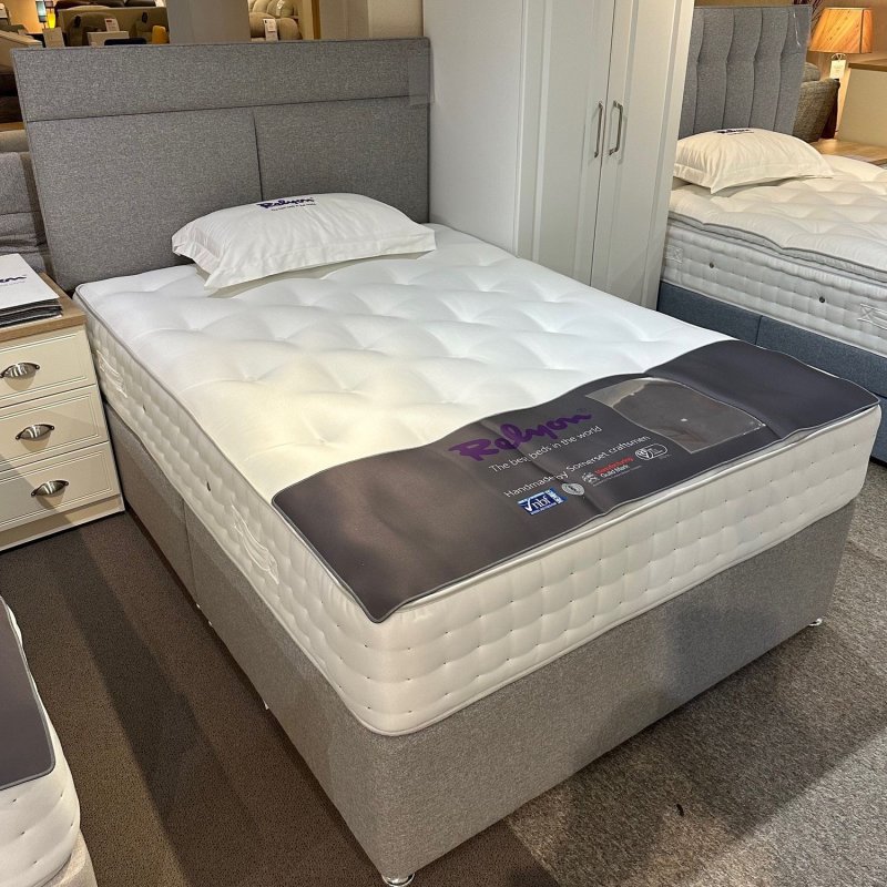 RELYON 4'6 Sampford 1000 Mattress with Divan Base & Headboard