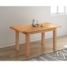 Papaya Chatsworth Oak 120cm Extending Dining Table