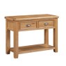 Papaya Kingsbury Oak  Small Console Table