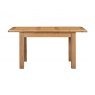 Papaya Kingsbury Oak 120cm Butterfly Extending Dining Table