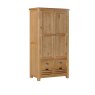 Papaya Kingsbury Oak  Double Larder Cupboard