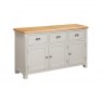 Papaya Kingsbury Painted 3 Door Sideboard