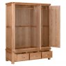 Papaya Chagford Oak Triple Wardrobe