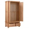 Papaya Chagford Oak Double Wardrobe