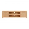 Papaya Coppice Oak Wide TV Unit