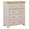 Papaya Chagford Painted 3+2 Chest